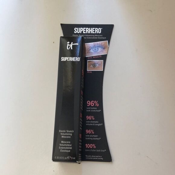 It Cosmetics Superhero Mascara NIB Super Black - Picture 1 of 4